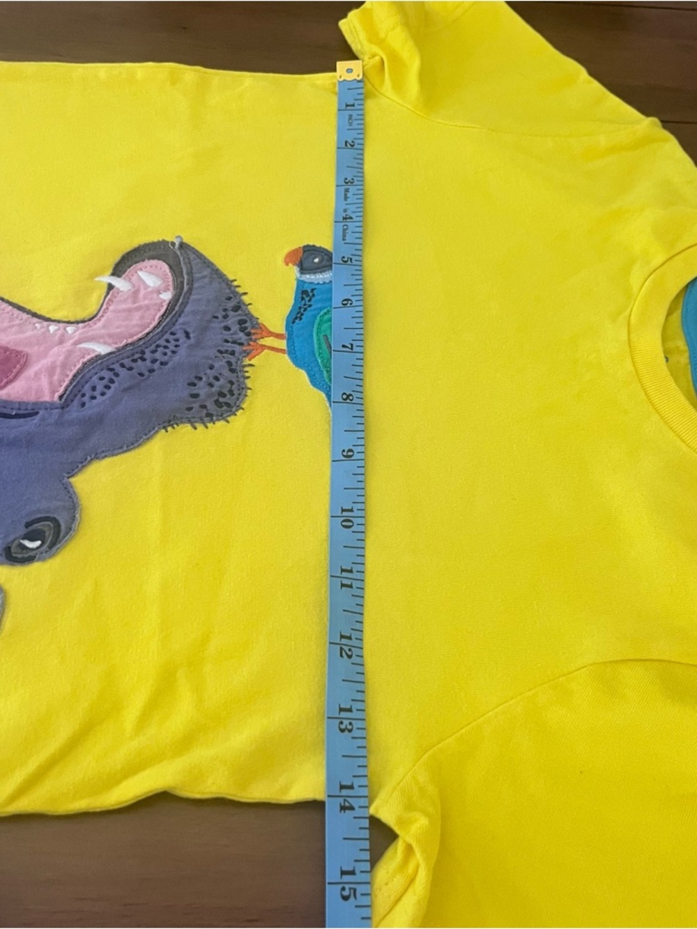 Mini Boden (7|8y) Hippo Appliqué Tee - Picture 10 of 12